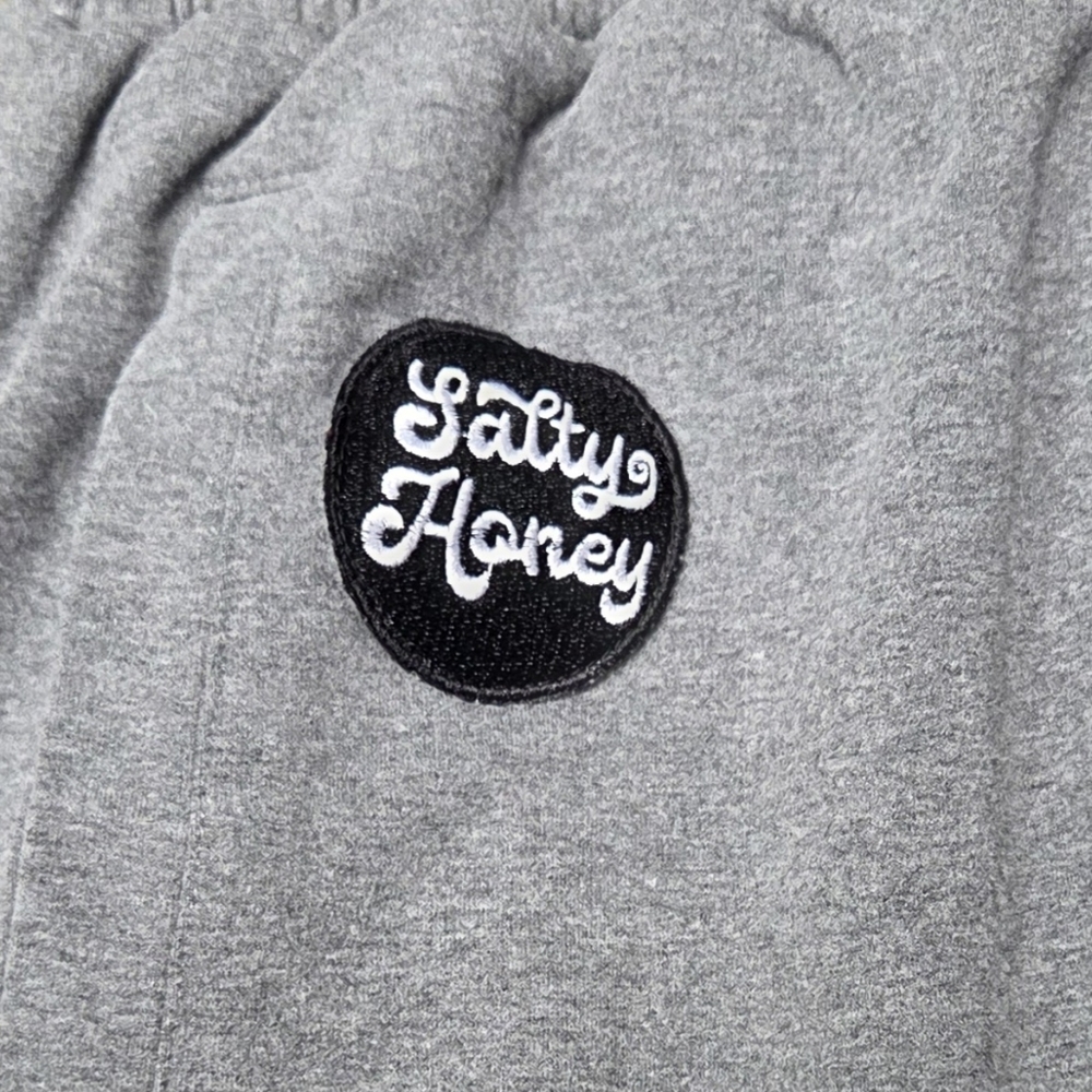 Salty‎ Honey inspirational Gray Joggers Comfy Cozy Women XXL - Picture 4 of 10
